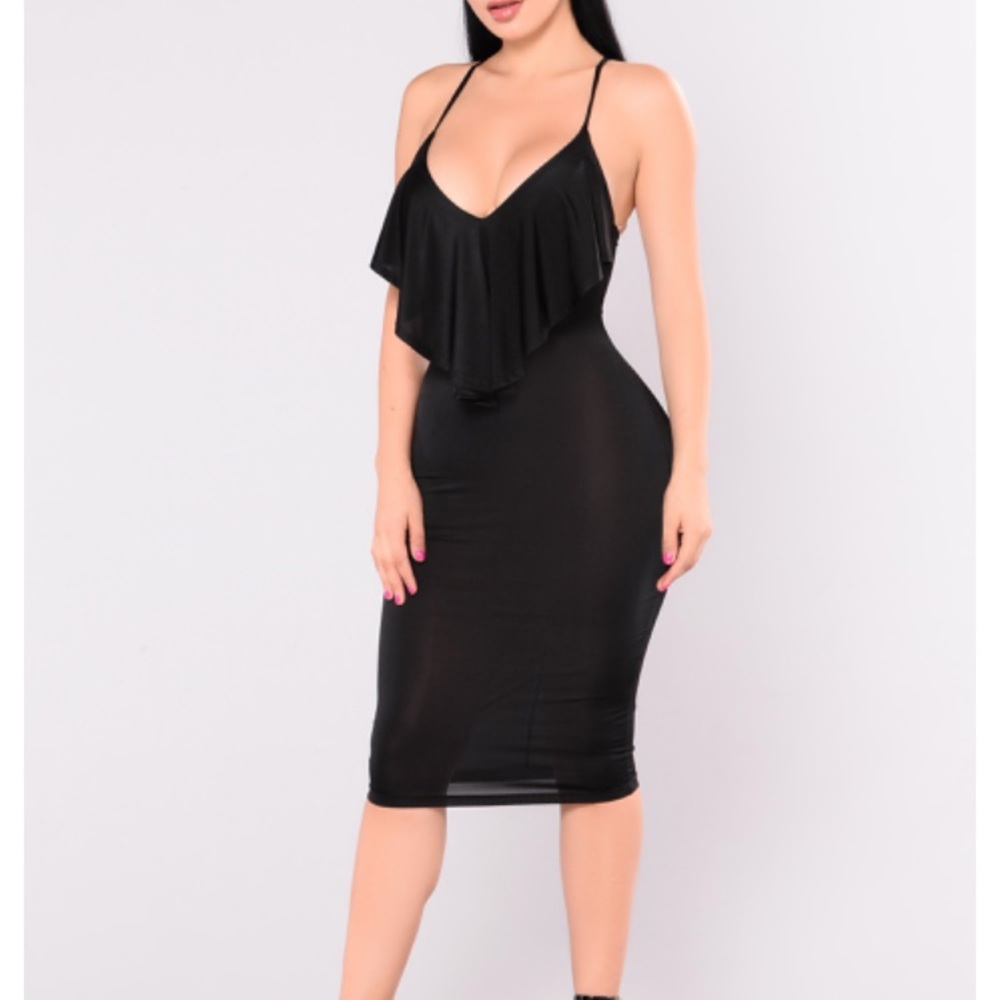 NWT satin Fashion Nova dress